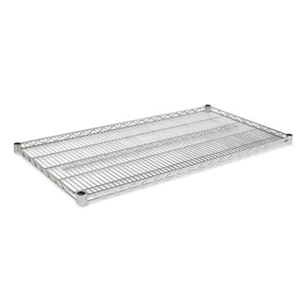 Alera Technologies Alera Industrial Wire Shelving Extra Wire Shelves- 48w x 24d- Silver- 2 Shelves-Carton ALESW584824SR - main